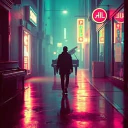 Expressive urban portrait with emotional lighting and Afrobeat vibe